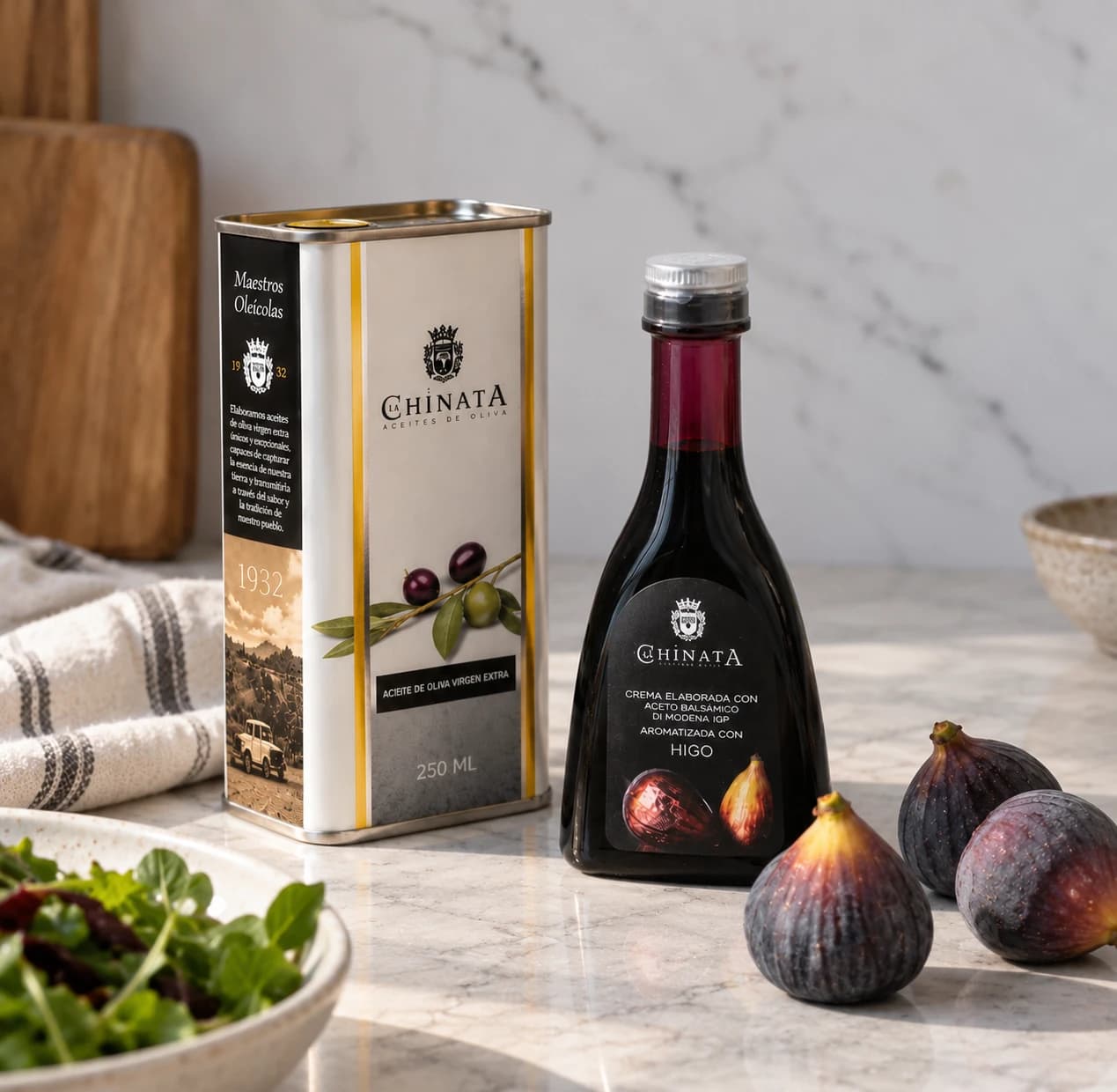 La Chinata Olivolja & Balsamicokräm med fikon